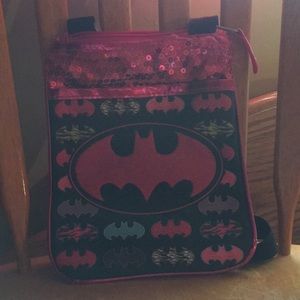 Bat girl/Batman purse